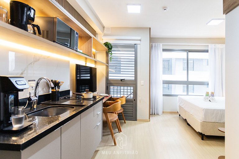 Studio for 2 in a recently inaugurated building