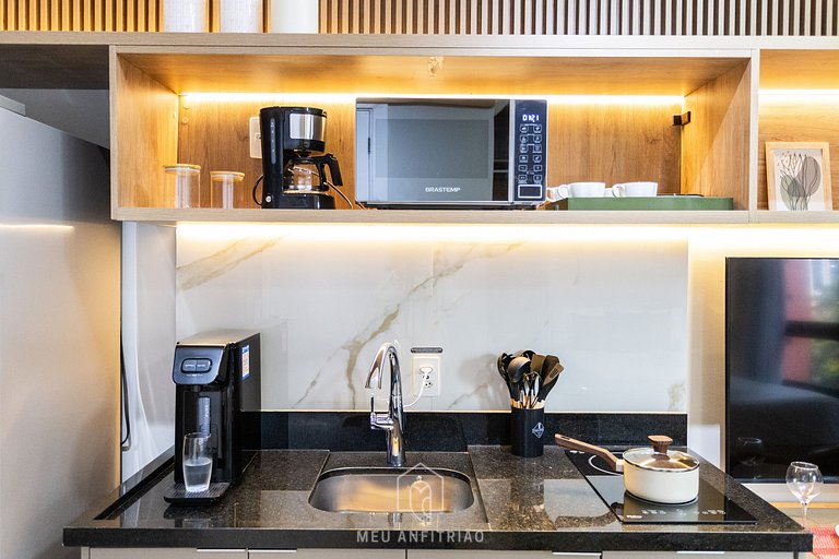 Studio for 2 in a recently inaugurated building