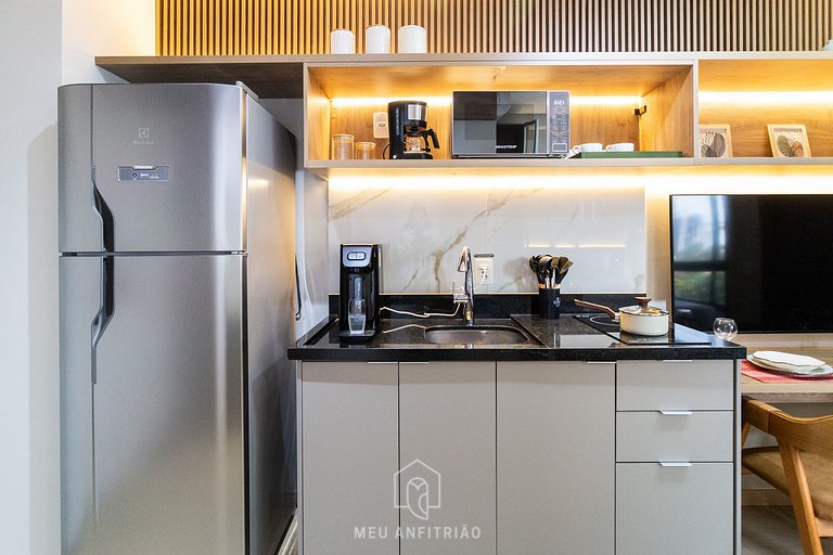 Studio for 2 in a recently inaugurated building