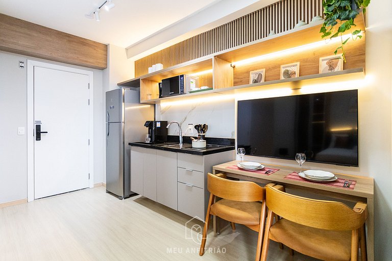 Studio for 2 in a recently inaugurated building