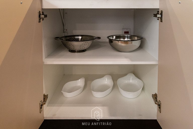 Studio for 2, queen bed, close to Paulista Avenue