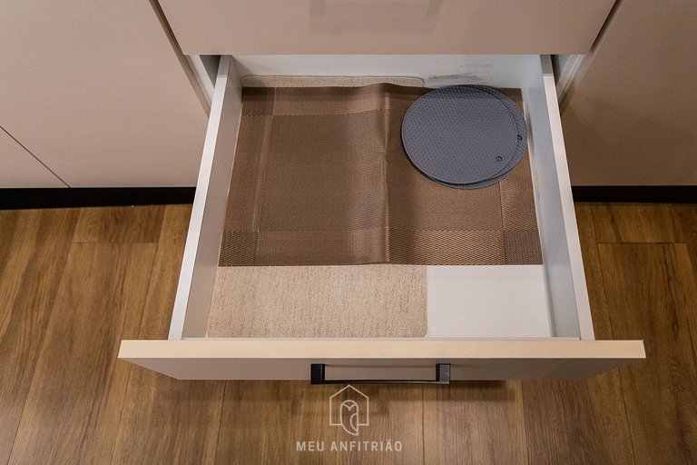 Studio for 2, queen bed, close to Paulista Avenue