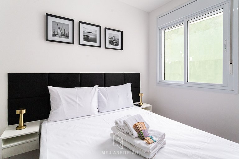 Apartamento amplo, no centro, com lazer completo