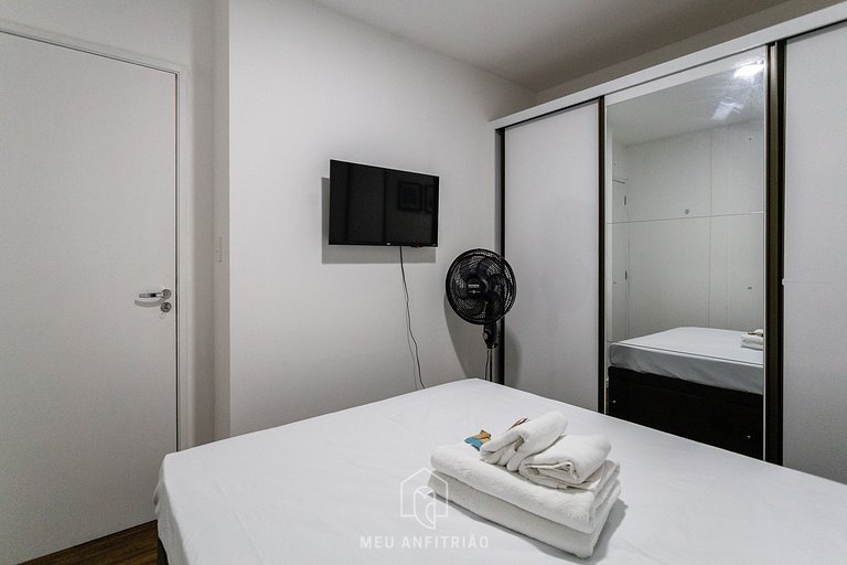 Apartamento amplo, no centro, com lazer completo