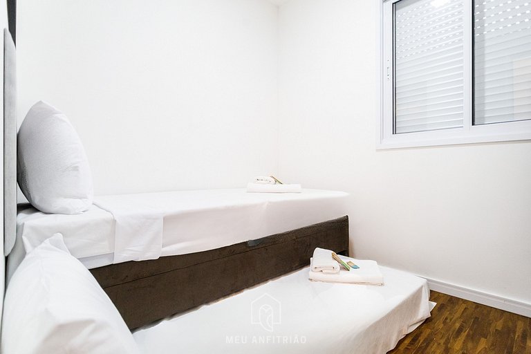 Apartamento amplo, no centro, com lazer completo