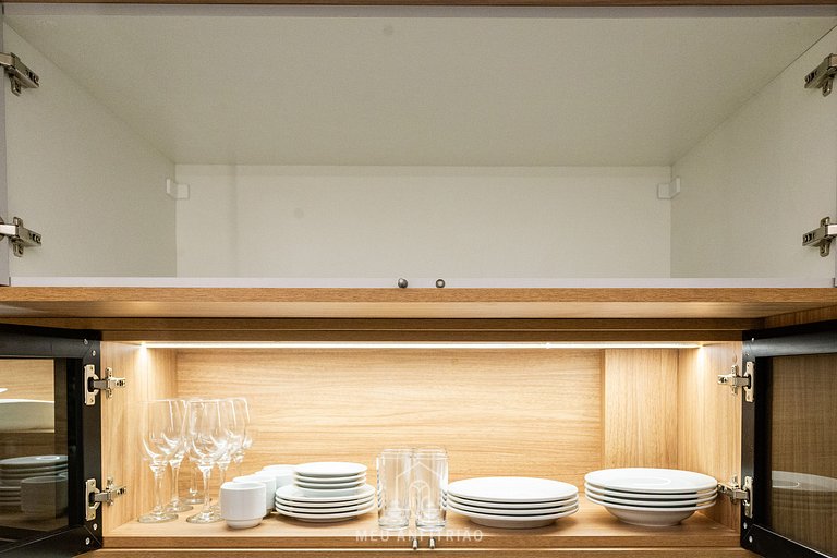 Studio for 4 people, leisure, near Allianz Parque