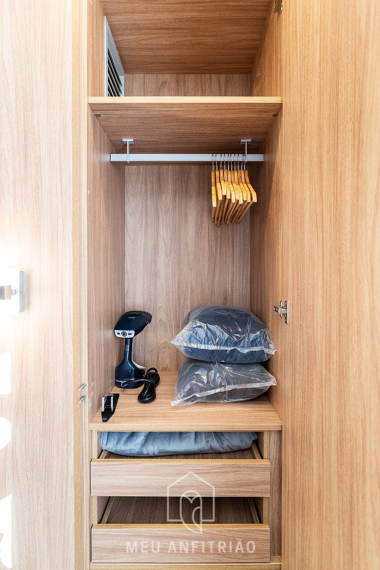 Studio p/4 pessoas, lazer, perto do Allianz Parque