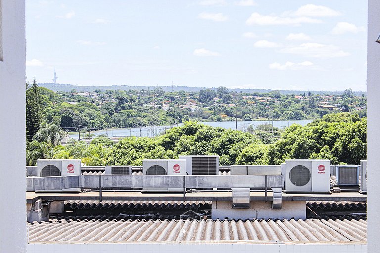 Apto p/ 3 pessoas ao lado do Boulevard Shopping