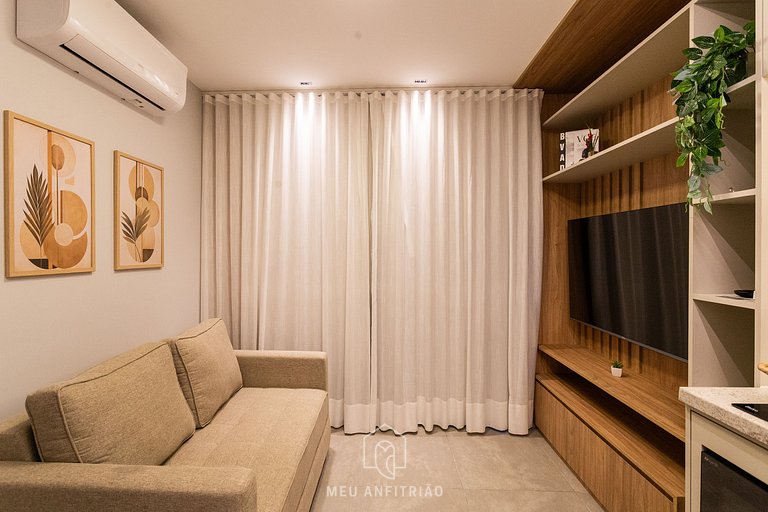 40m², 4 pessoas e lazer a 300m do Allianz Parque