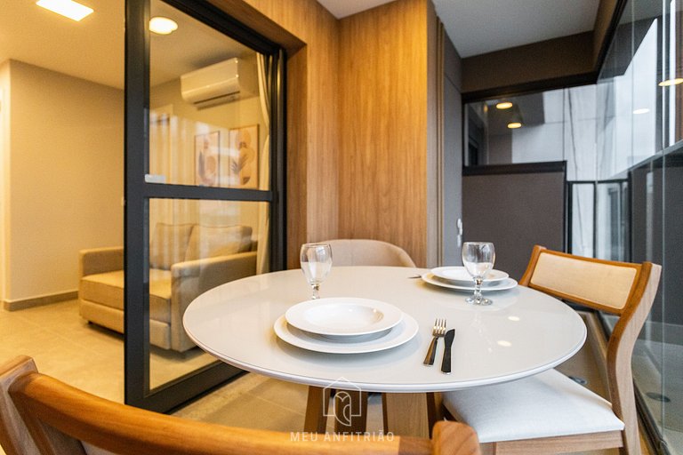 40m², 4 pessoas e lazer a 300m do Allianz Parque