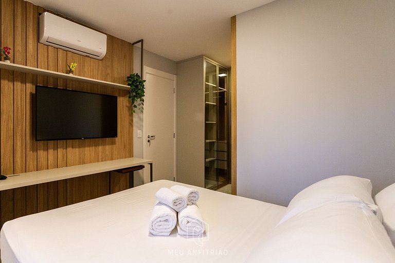 40m², 4 pessoas e lazer a 300m do Allianz Parque