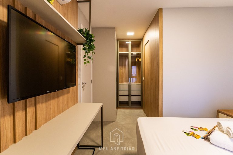 40m², 4 pessoas e lazer a 300m do Allianz Parque