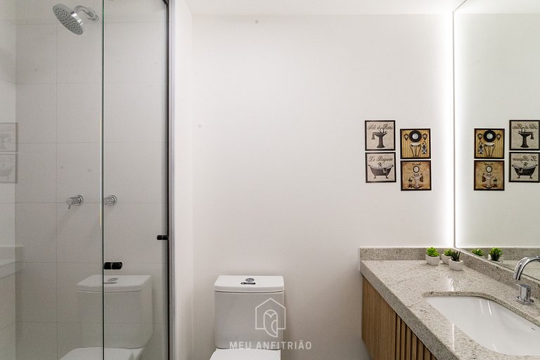 40m², 4 people & leisure 300m from Allianz Parque