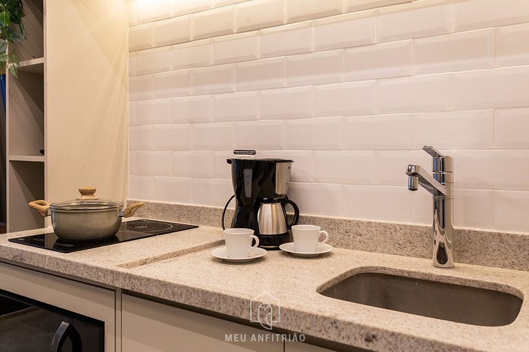 40m², 4 pessoas e lazer a 300m do Allianz Parque