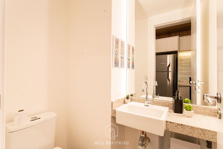 40m², 4 people & leisure 300m from Allianz Parque