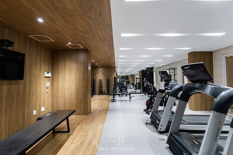 Studio p/4, academia a 700m da Avenida Paulista