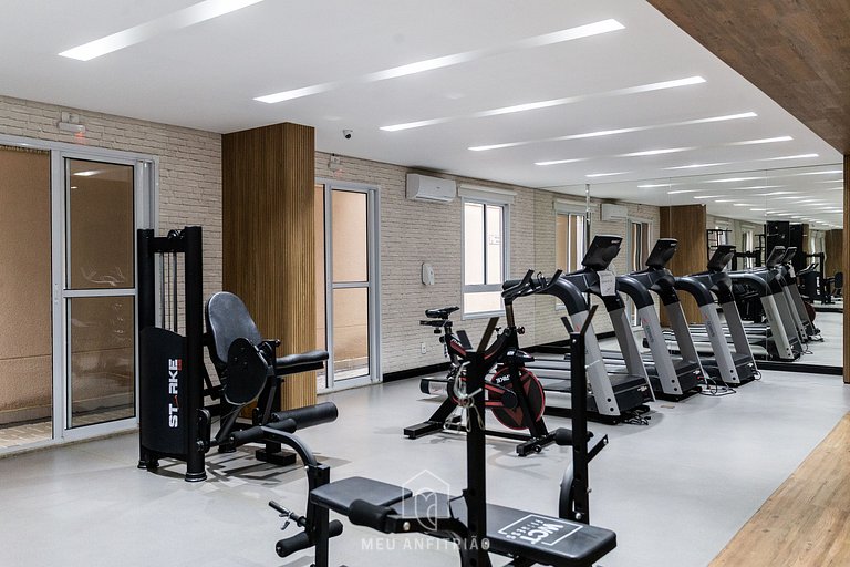 Studio p/4, academia a 700m da Avenida Paulista