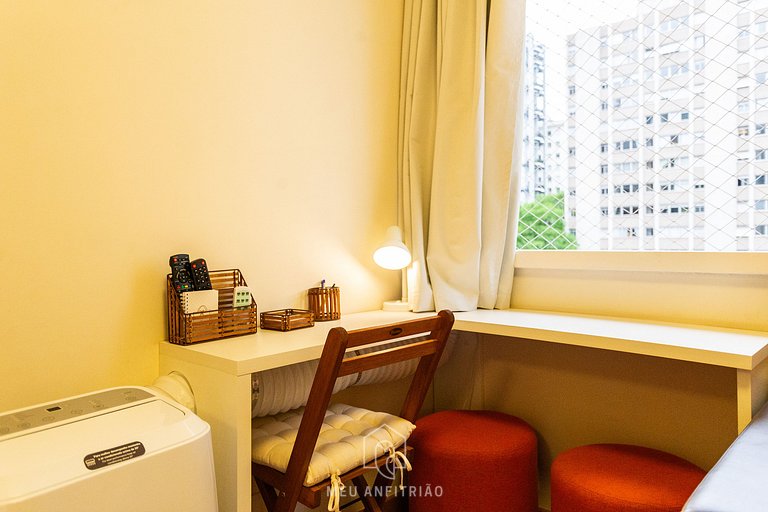 Studio with parking | Jardins | near Paulista Avenue
