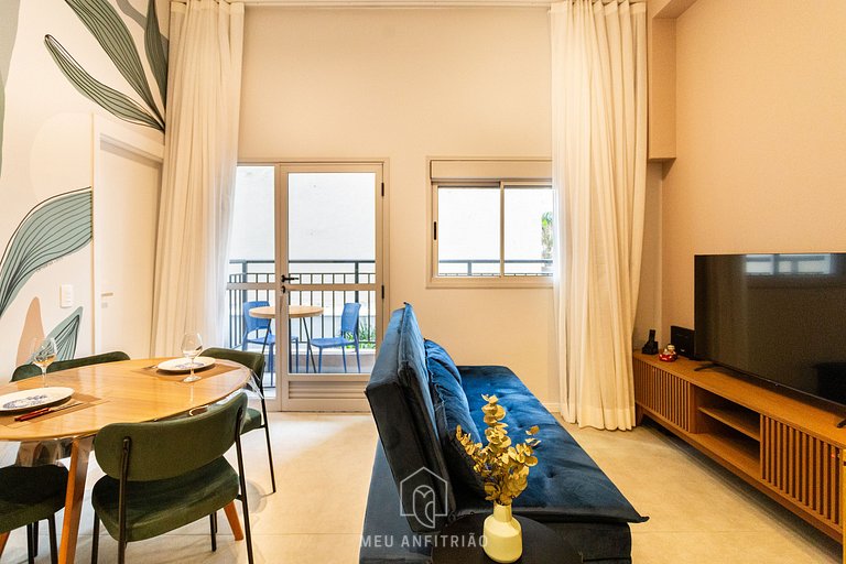 Furnished apartment for 4, 800m from Batman Alley