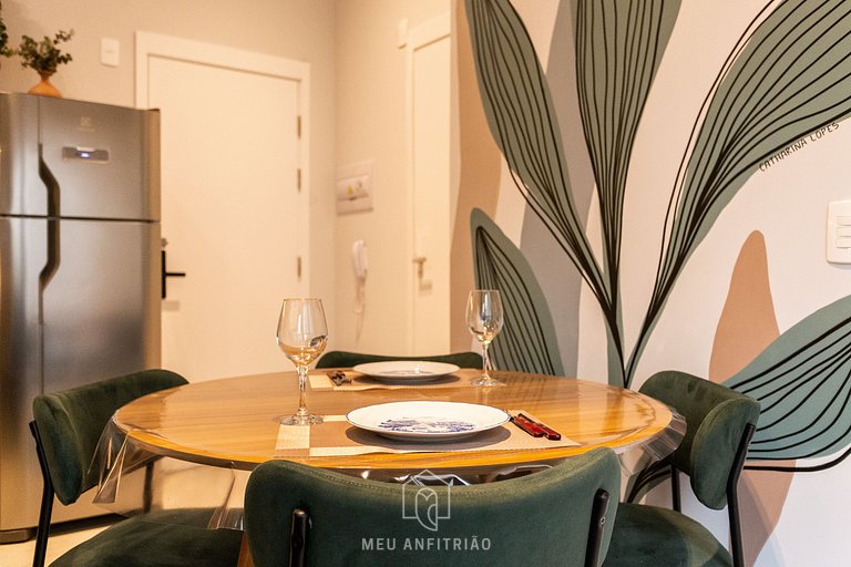 Furnished apartment for 4, 800m from Batman Alley