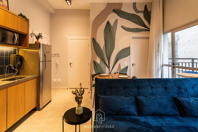 Furnished apartment for 4, 800m from Batman Alley