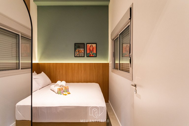 Furnished apartment for 4, 800m from Batman Alley