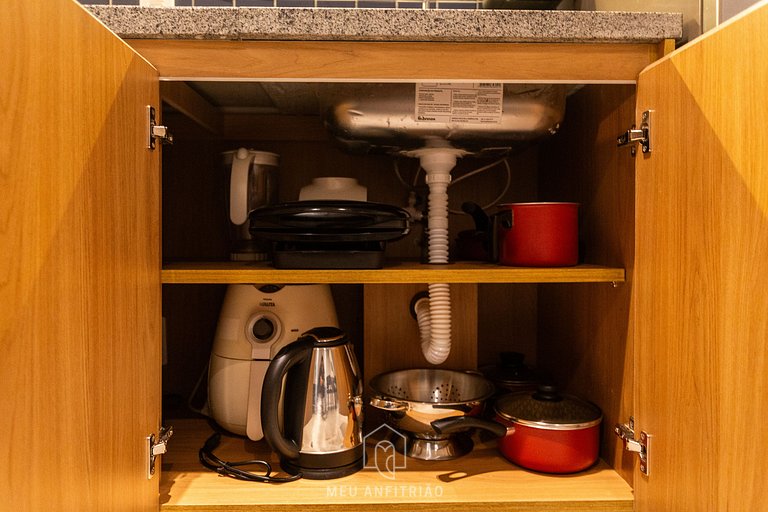 Apto decorado p/4 pessoas a 800m do Beco do Batman