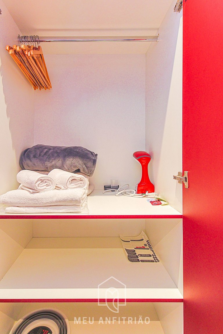 Bem decorado, academia, perto do Allianz Parque