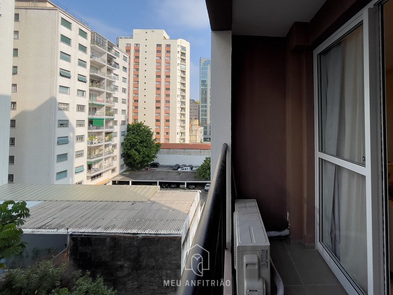 Studio Moderno, Piscina | 50m da Rua Oscar Freire