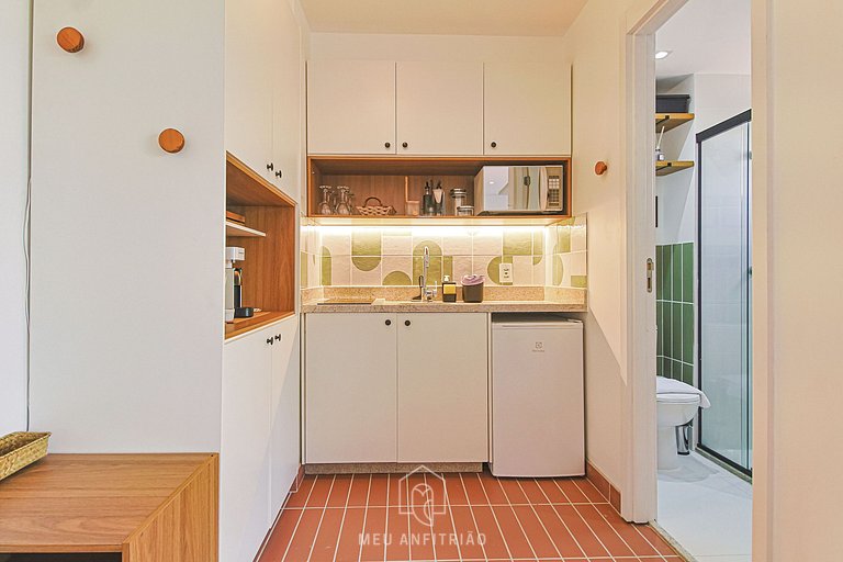 Modern studio for 2, near Allianz Parque.