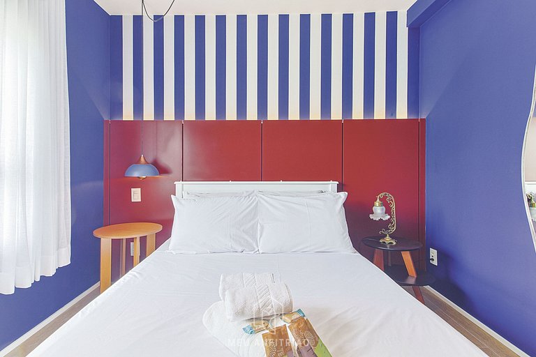 Bem decorado, academia, perto do Allianz Parque