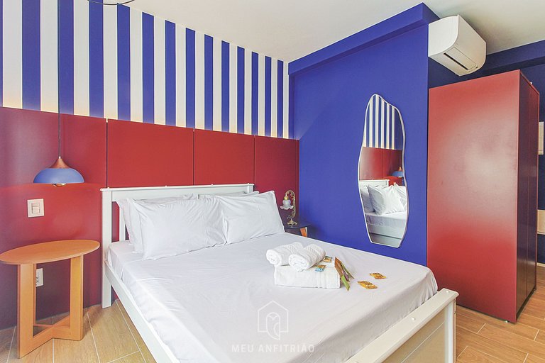 Bem decorado, academia, perto do Allianz Parque