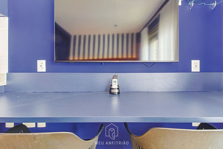 Bem decorado, academia, perto do Allianz Parque