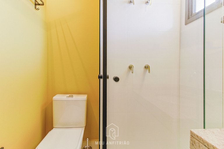 Bem decorado, academia, perto do Allianz Parque