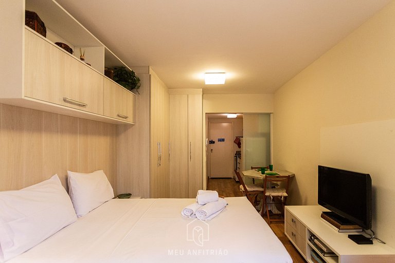Studio com garagem | Jardins | Perto da Avenida Paulista