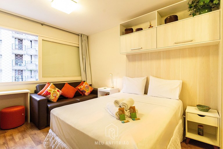 Studio with parking | Jardins | near Paulista Avenue