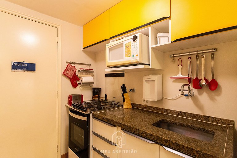 Studio com garagem | Jardins | Perto da Avenida Paulista