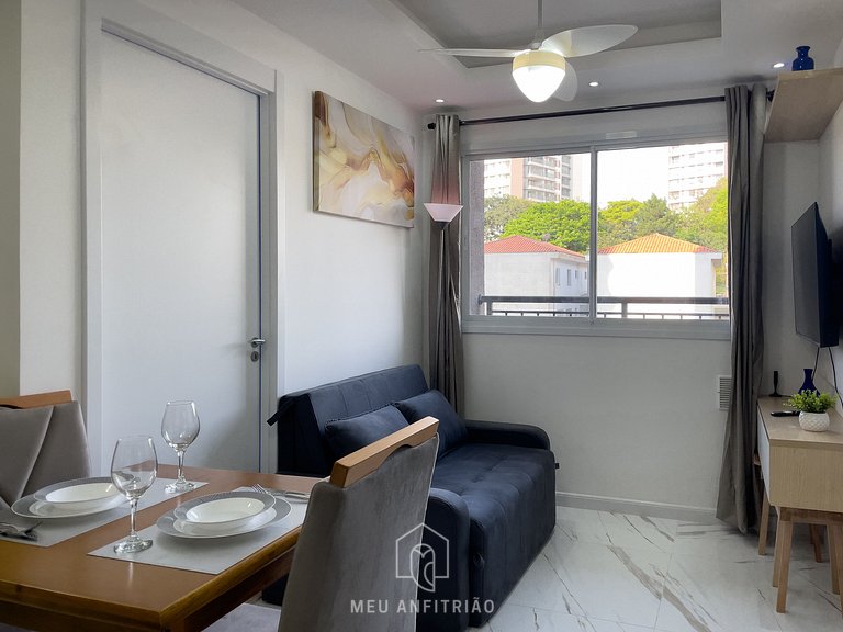 Apto 2 dorms completo, com lazer próximo ao metro