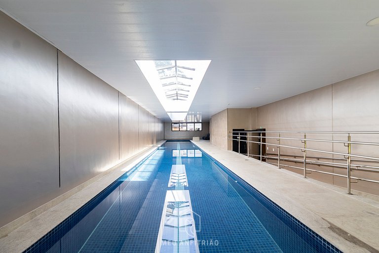 Studio em cond. c/ piscina perto do metrô