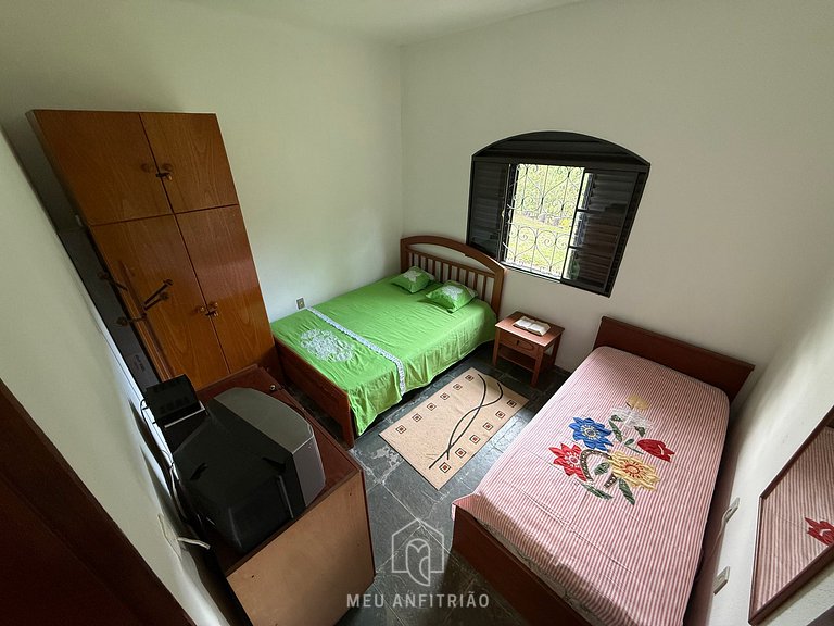 Rancho c/ piscina, churrasqueira, natureza e lazer