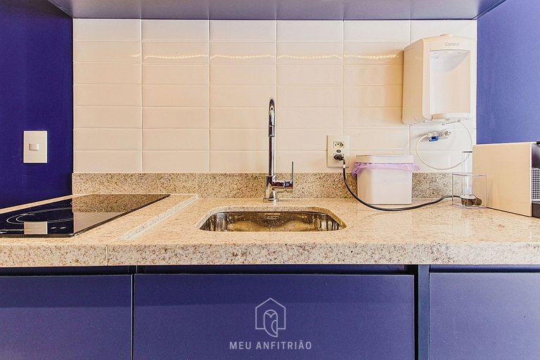 Bem decorado, academia, perto do Allianz Parque