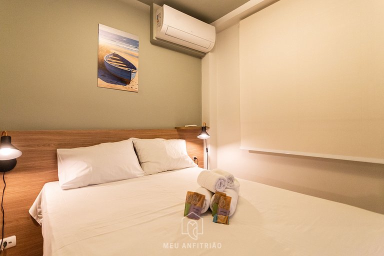 For 3 people, amenities, near Marginal Pinheiros