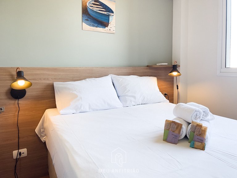 For 3 people, amenities, near Marginal Pinheiros