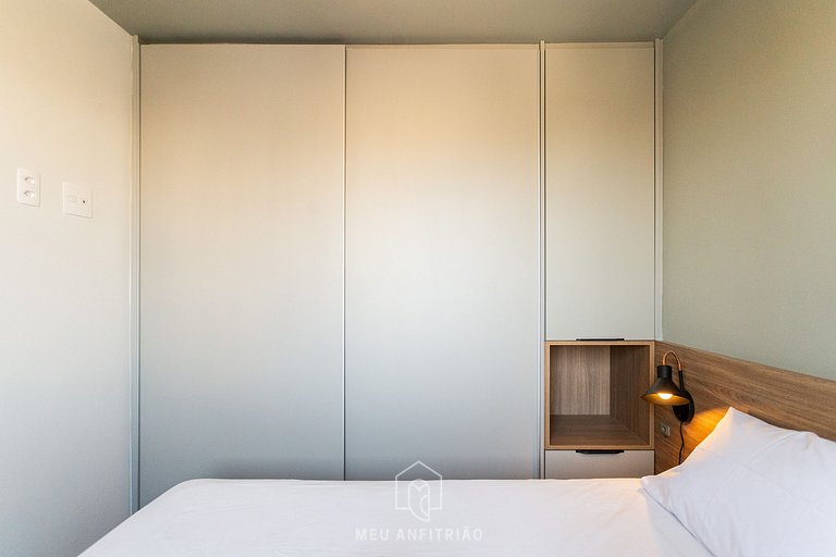 For 3 people, amenities, near Marginal Pinheiros