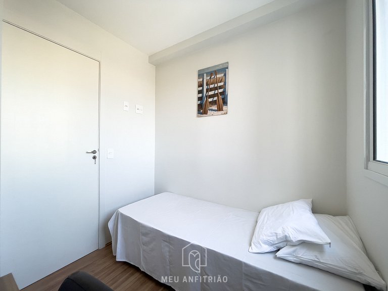 For 3 people, amenities, near Marginal Pinheiros