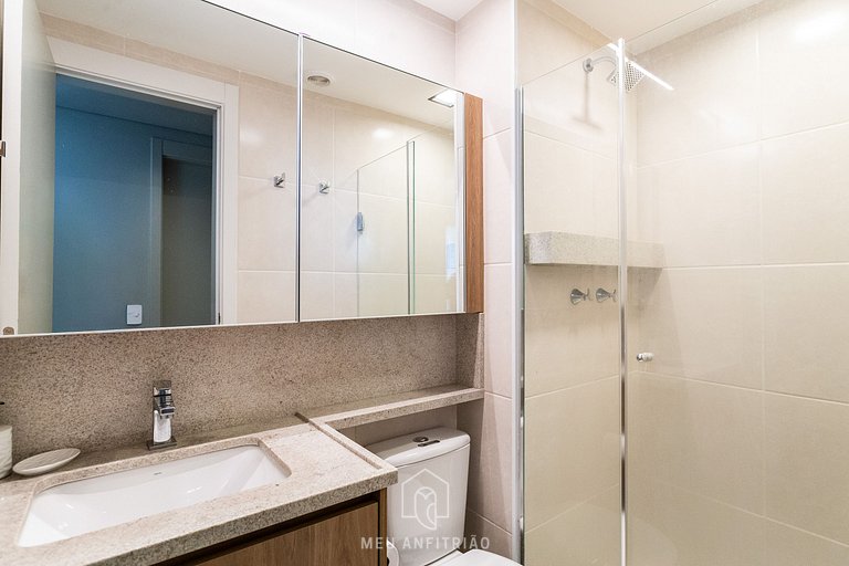 For 3 people, amenities, near Marginal Pinheiros