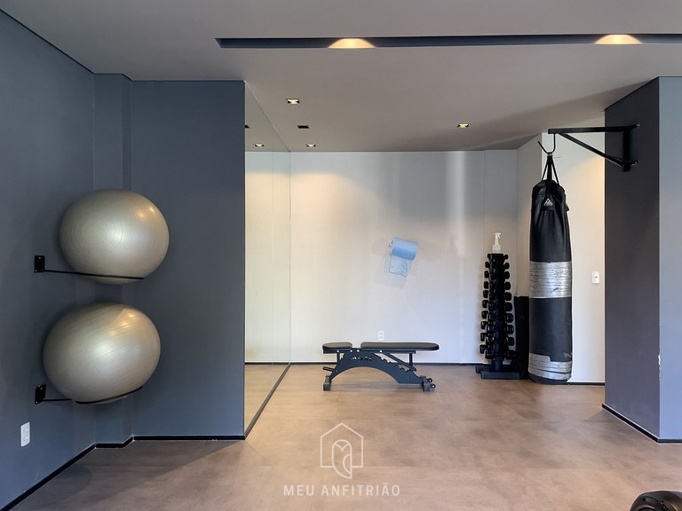 For 3 people, amenities, near Marginal Pinheiros