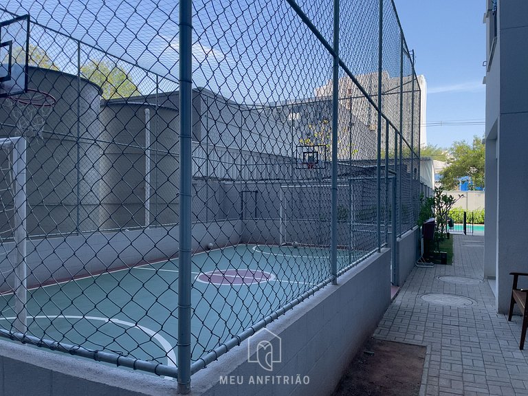 For 3 people, amenities, near Marginal Pinheiros