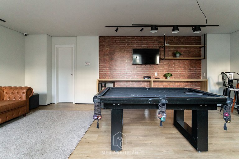 For 3 people, amenities, near Marginal Pinheiros