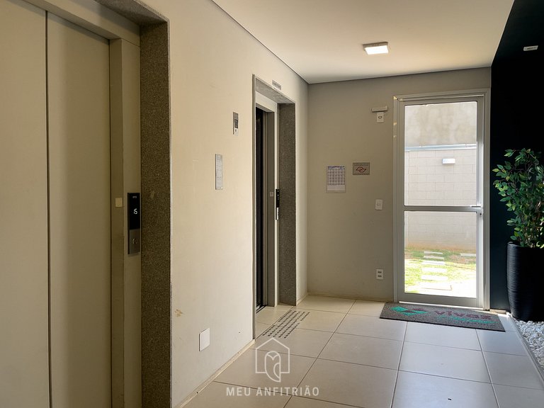 Apto p/3, com lazer, perto da Marginal Pinheiros